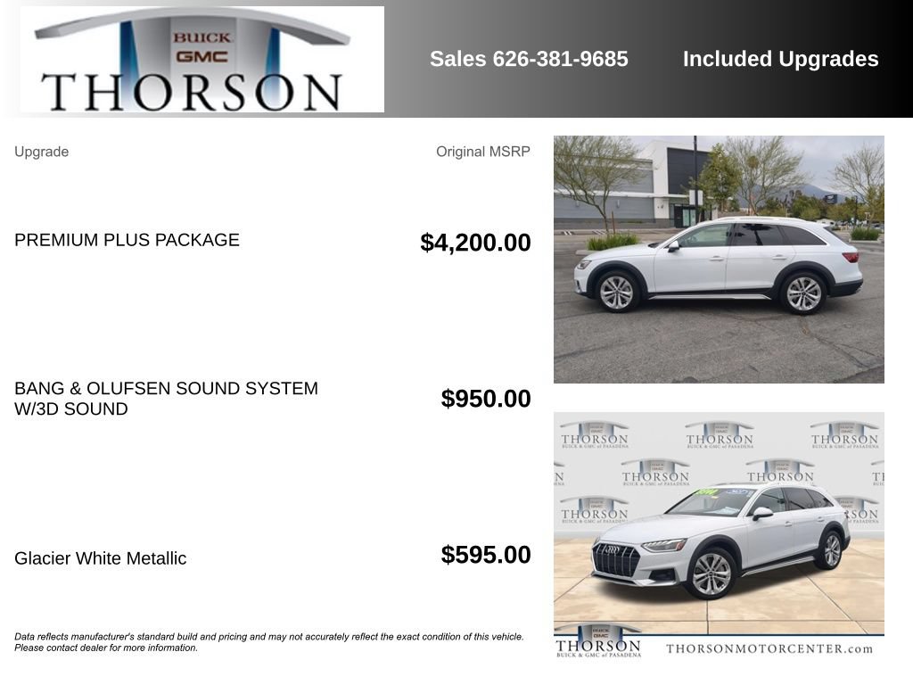 Used 2021 Audi A4 2.0T allroad Premium Plus w/ Premium Plus Package AWD/4WD image 6