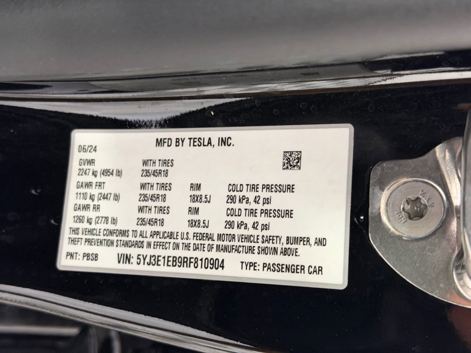 Used 2024 Tesla Model 3 Long Range AWD/4WD image 18