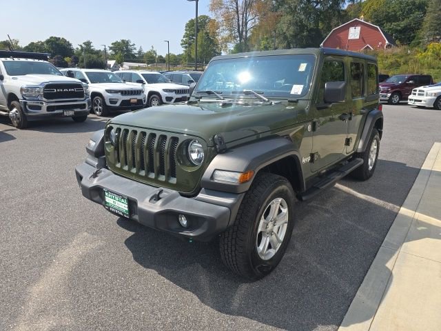 Certified 2021 Jeep Wrangler Unlimited Sport image 3