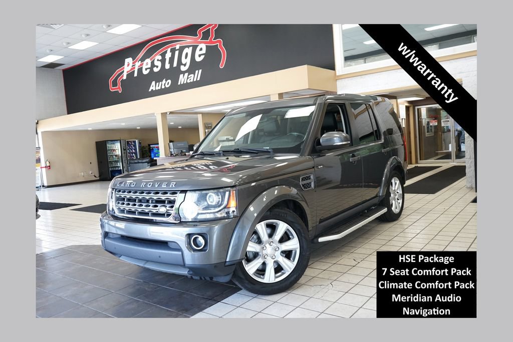 Used 2015 Land Rover LR4 HSE AWD/4WD image 1