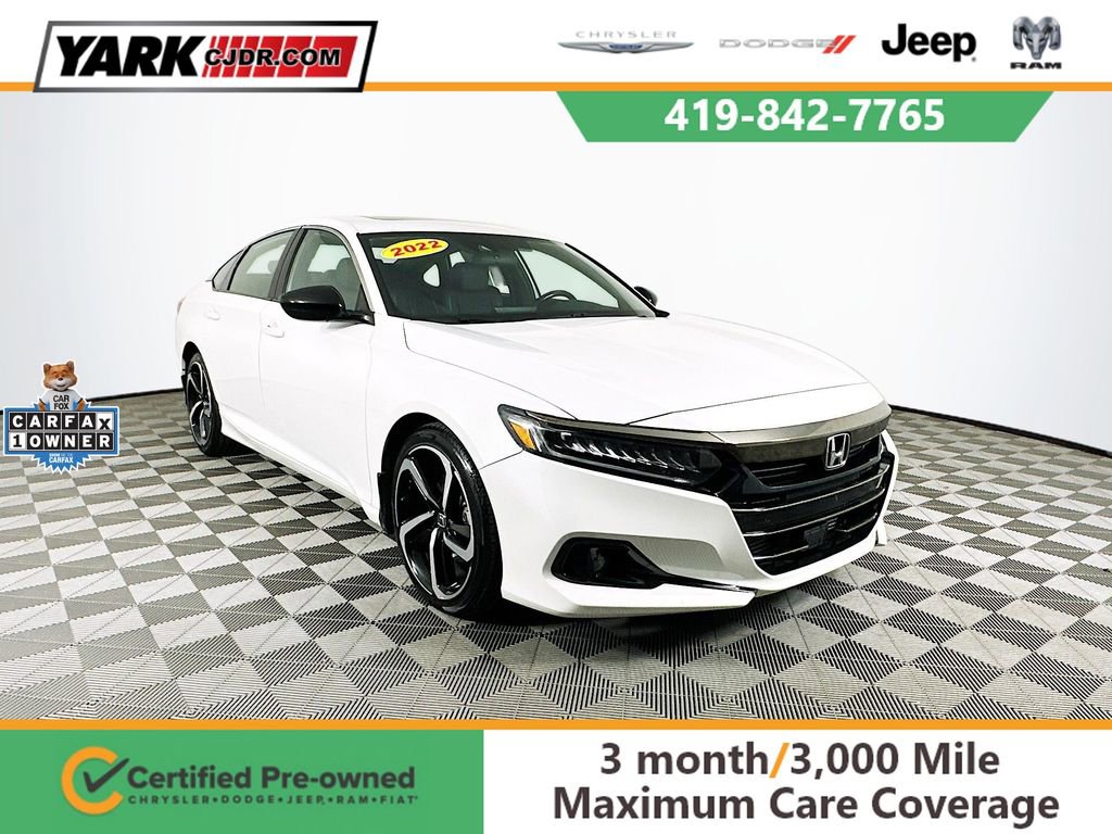Used 2022 Honda Accord Sport