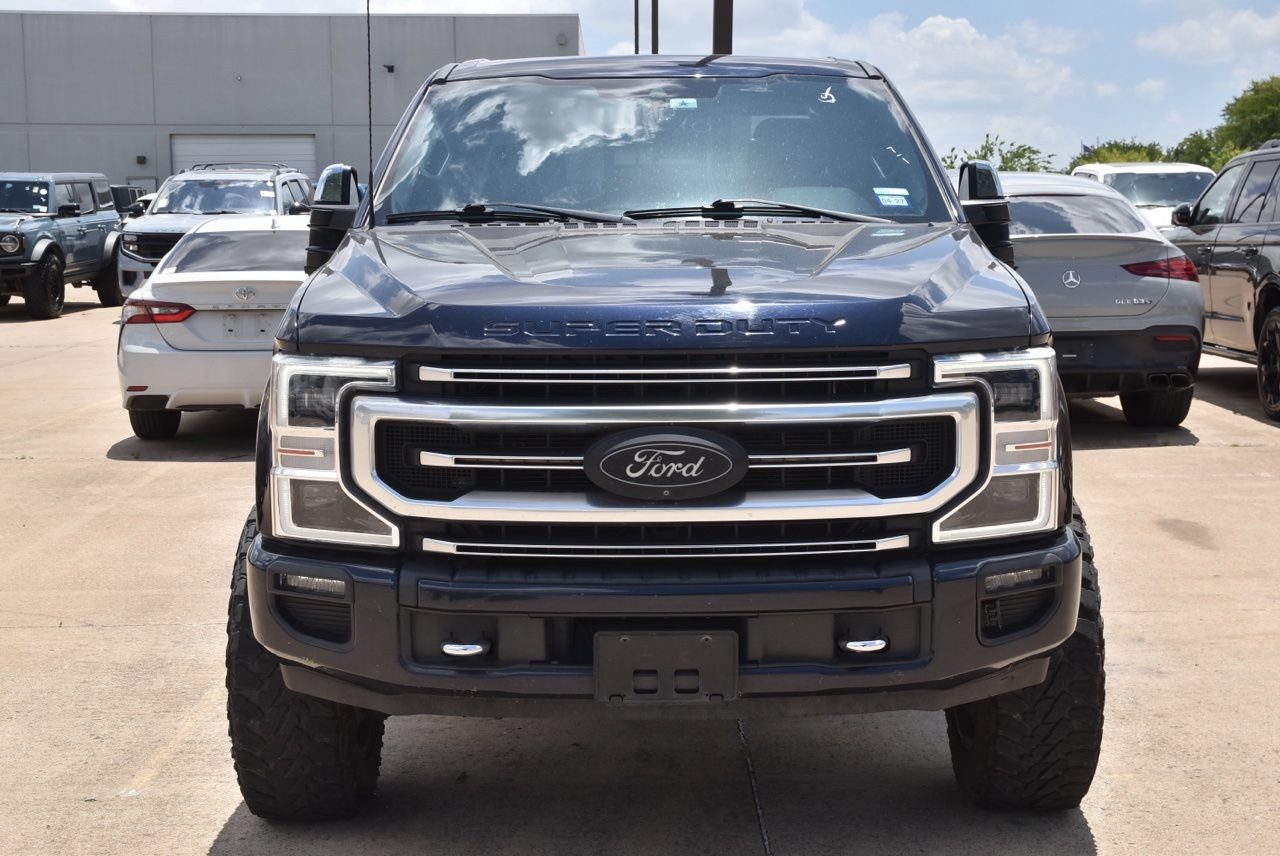 Used 2021 Ford F250 Platinum w/ FX4 Off-Road Package AWD/4WD image 3