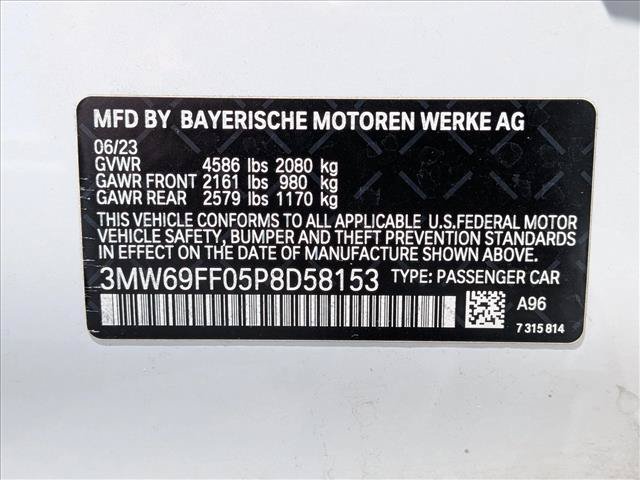 Used 2023 BMW 330i Sedan w/ M Sport Package RWD image 16