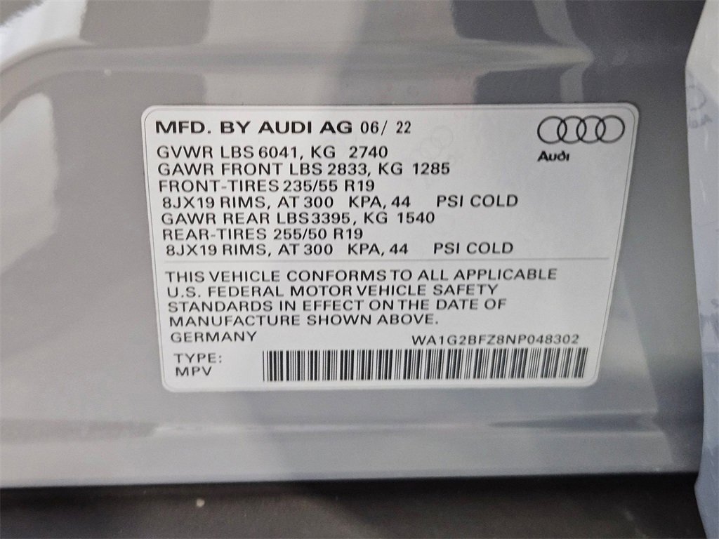 Used 2022 Audi Q4 e-tron Premium w/ Convenience Package image 34
