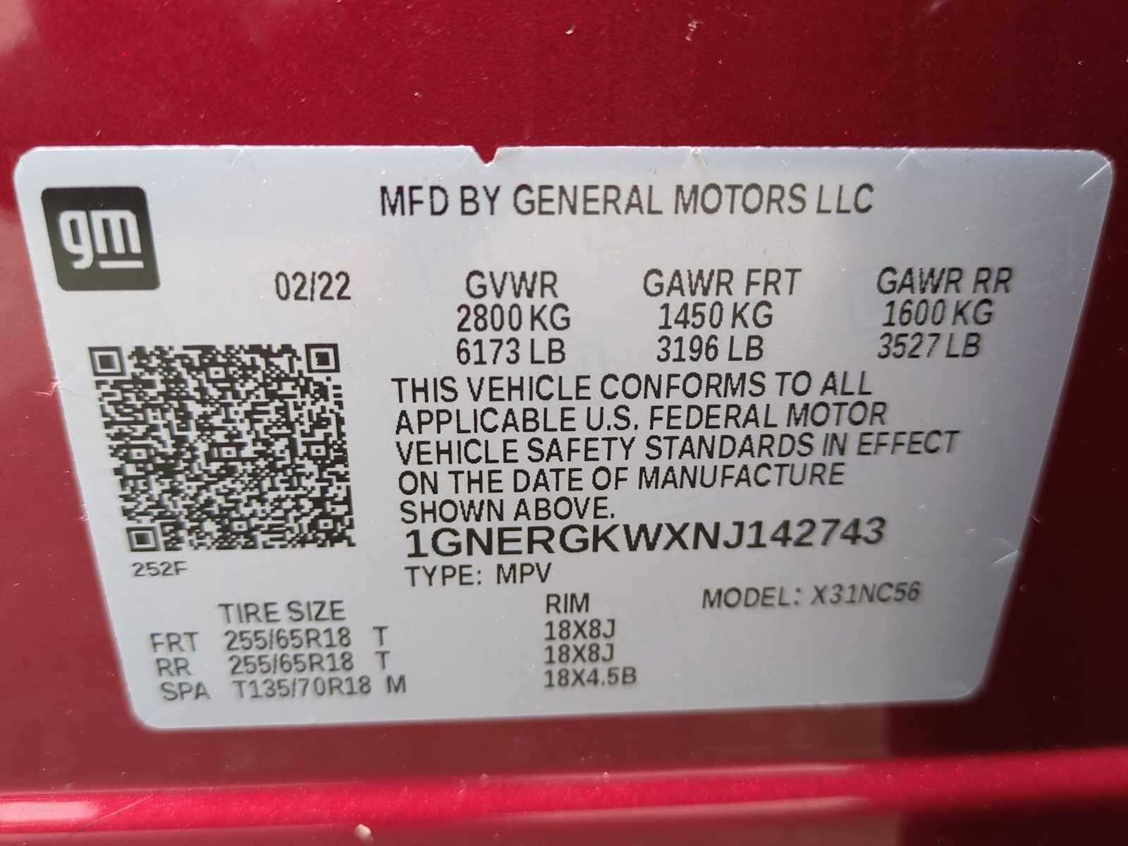 Used 2022 Chevrolet Traverse LT w/ Midnight/Sport Edition FWD image 29