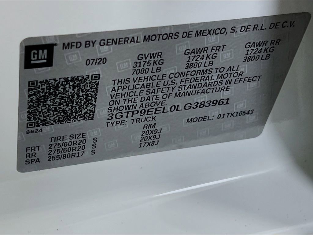 Used 2020 GMC Sierra 1500 AT4 w/ AT4 Premium Package image 29