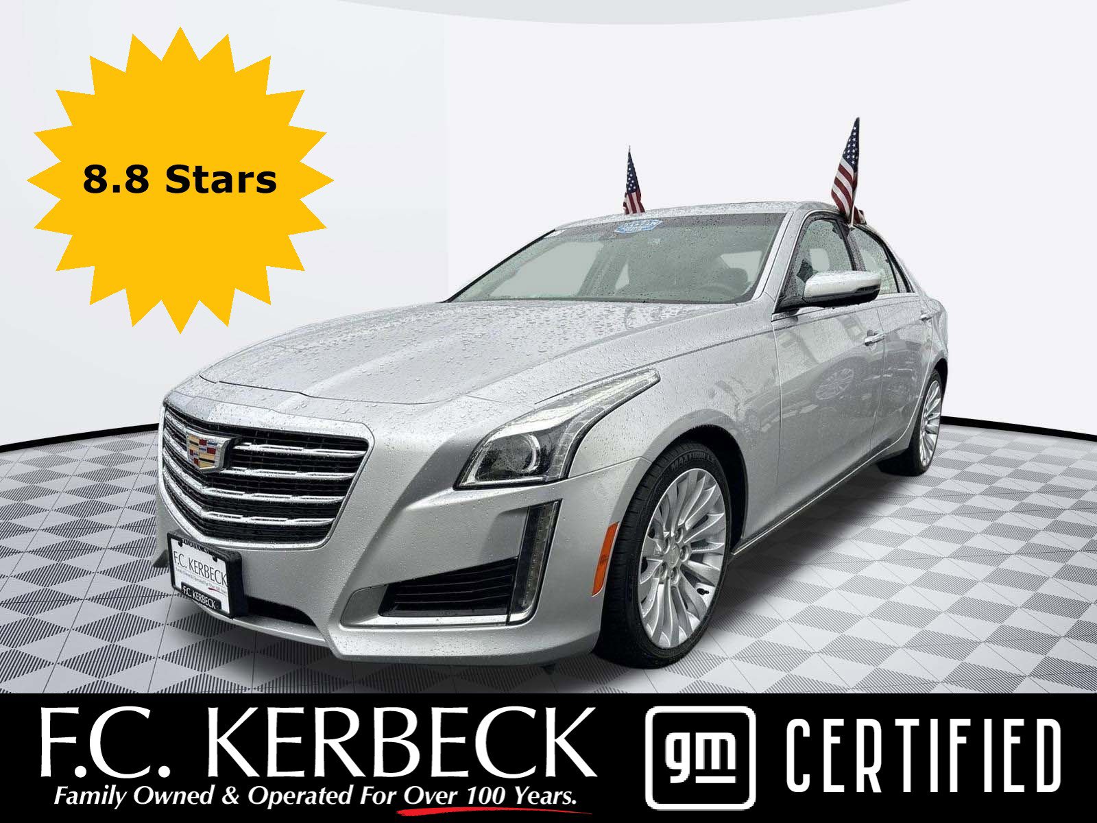Certified 2019 Cadillac CTS Luxury RWD image 1