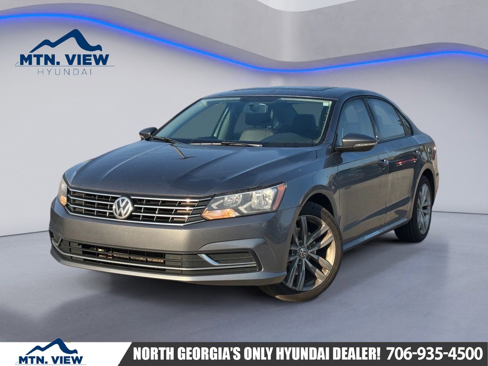 Used 2019 Volkswagen Passat 2.0T Wolfsburg w/ Wheels & Sunroof Package image 1