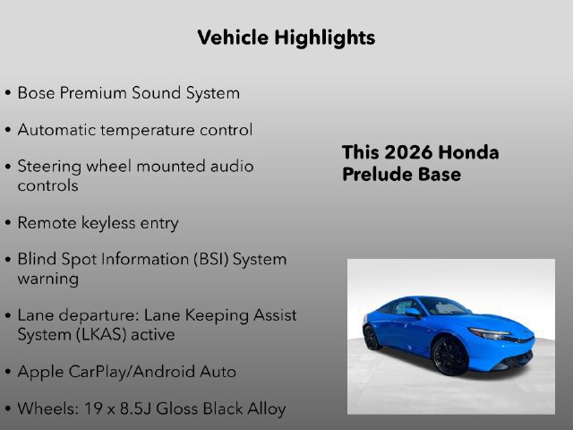 New 2026 Honda Prelude image 5