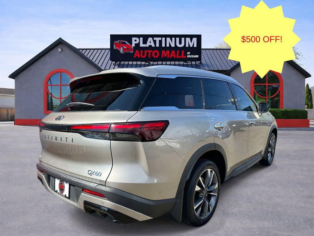 Used 2023 INFINITI QX60 Luxe w/ Cargo Package AWD/4WD image 3
