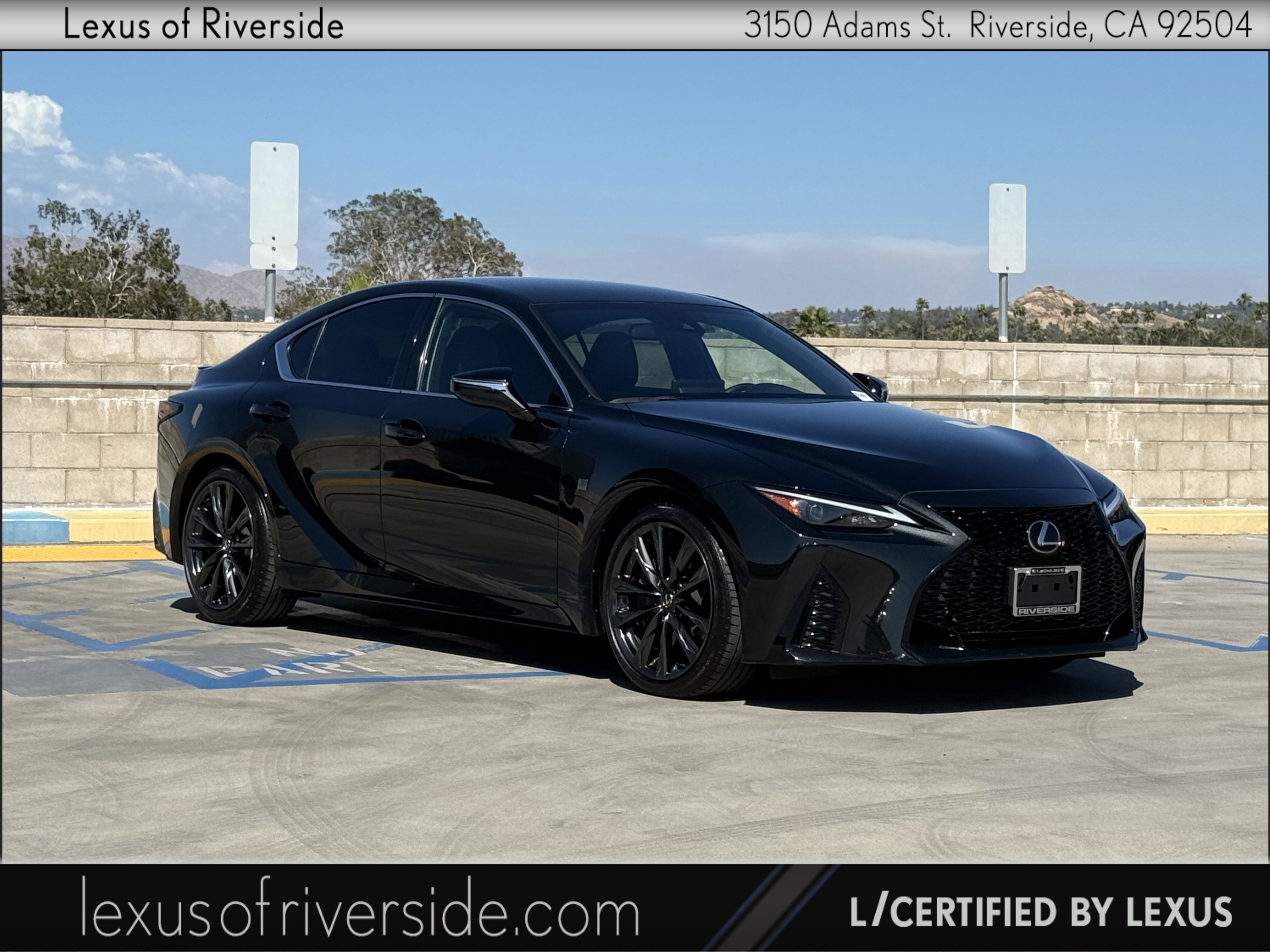 Certified 2025 Lexus IS 300 F Sport w/ Accessory Package RWD image 1