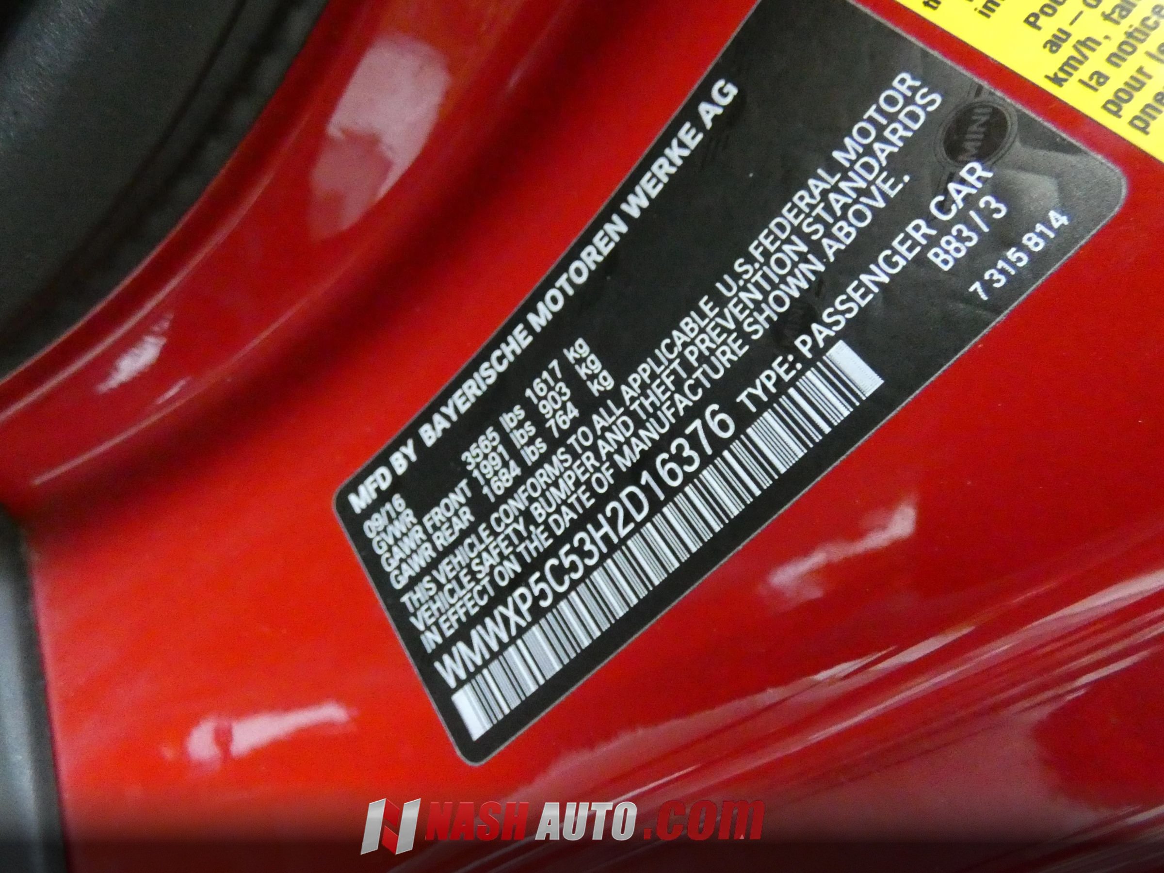 Used 2017 MINI Cooper 2-Door Hardtop FWD image 61