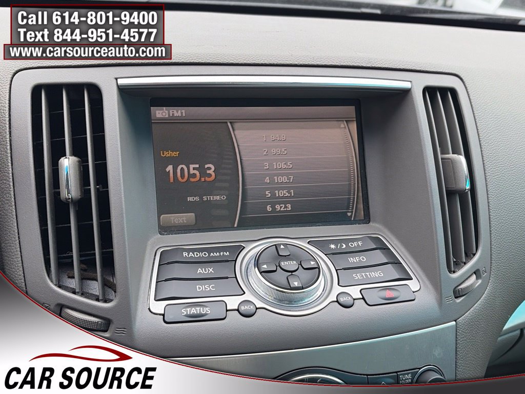 Used 2011 INFINITI G25 x w/ Moonroof Pkg AWD/4WD image 19