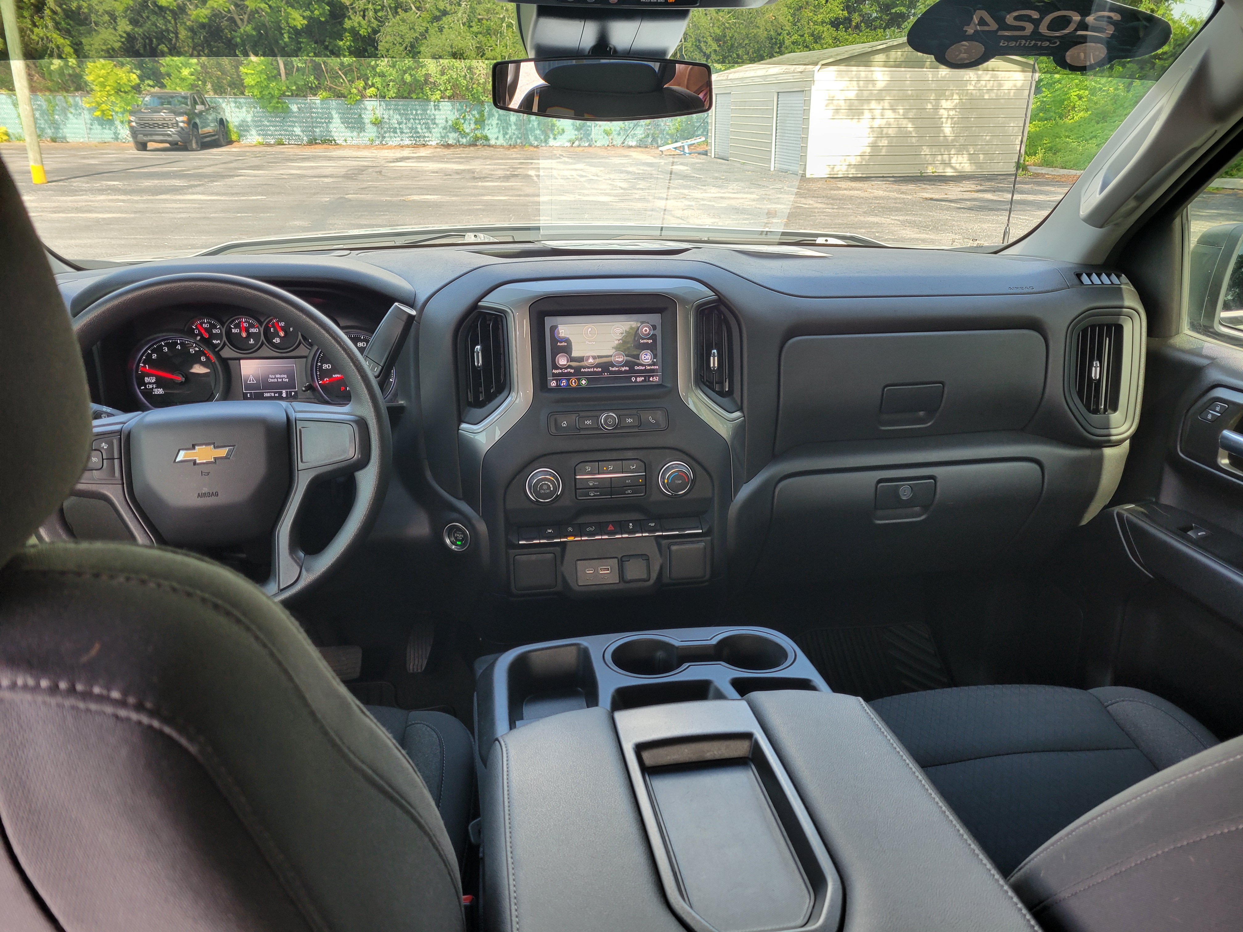 Certified 2024 Chevrolet Silverado 1500 Custom w/ Turbomax Blackout Package RWD image 15