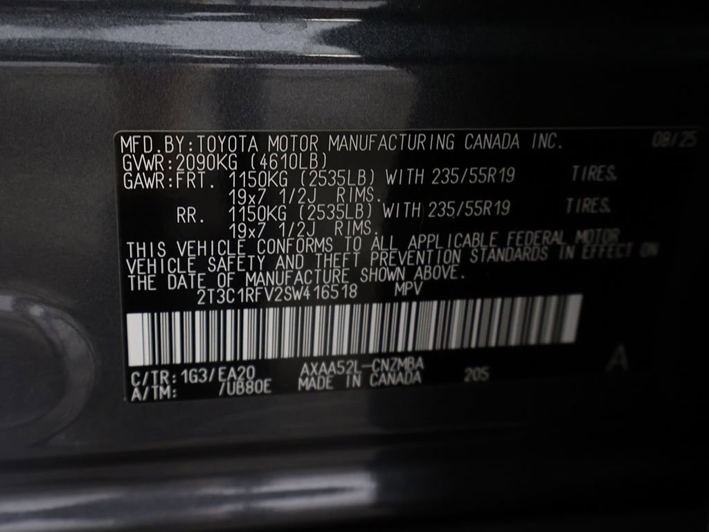 Used 2025 Toyota RAV4 XLE Premium w/ Weather Package FWD image 54