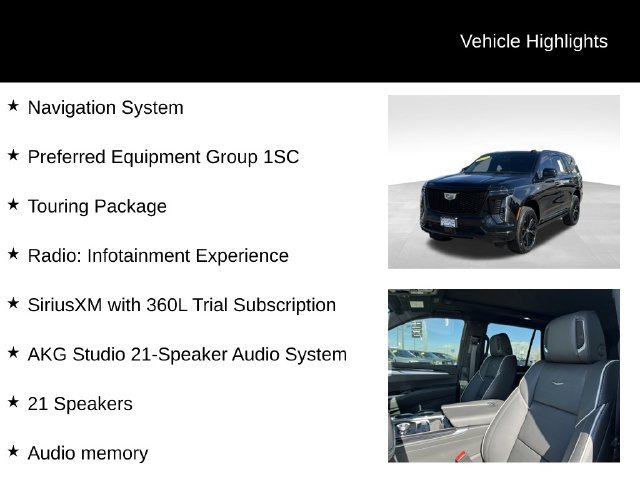 Certified 2026 Cadillac Escalade Sport w/ Touring Package AWD/4WD image 7