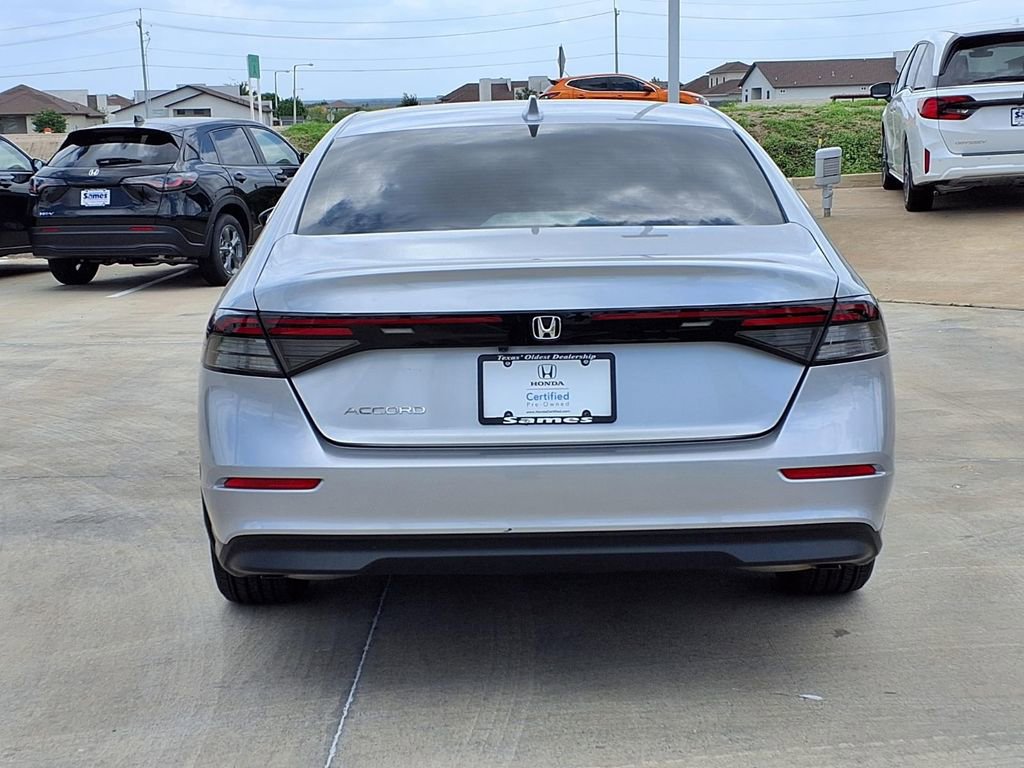 Certified 2025 Honda Accord LX image 6