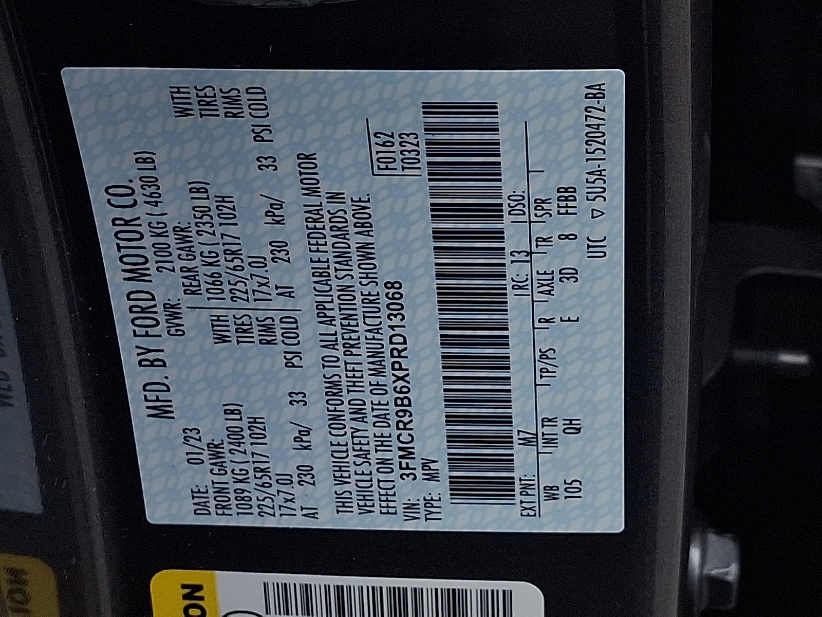 Certified 2023 Ford Bronco Sport Big Bend w/ Convenience Package image 27