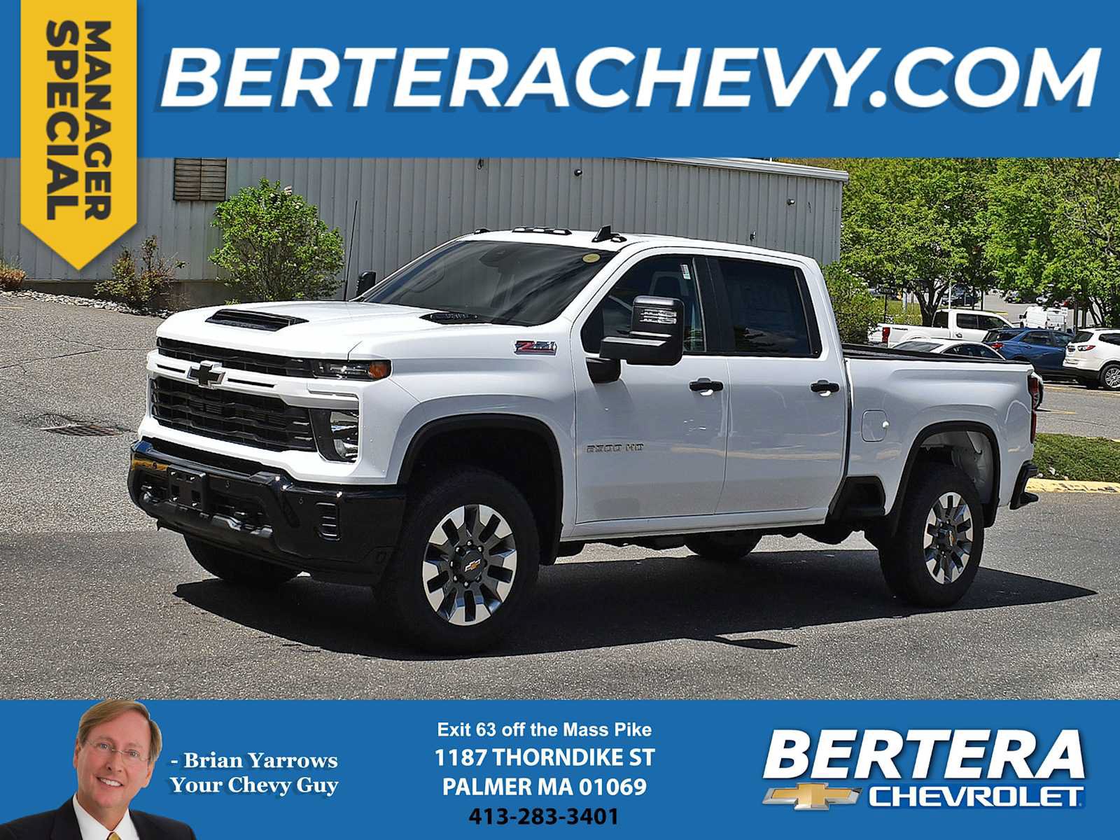 New 2026 Chevrolet Silverado 2500 Custom w/ Custom Value Package AWD/4WD image 1