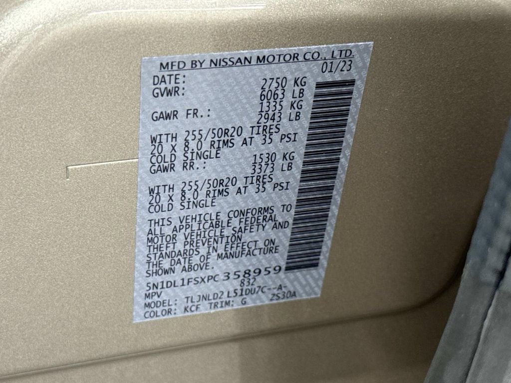 Used 2023 INFINITI QX60 Luxe w/ Cargo Package image 31