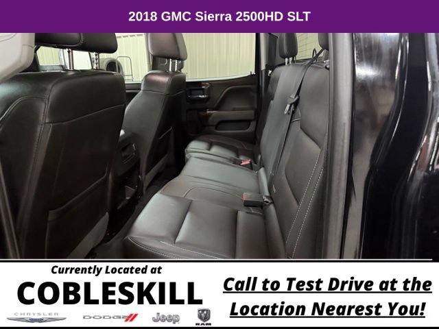 Used 2018 GMC Sierra 2500 SLT w/ Snow Plow Prep Package AWD/4WD image 12