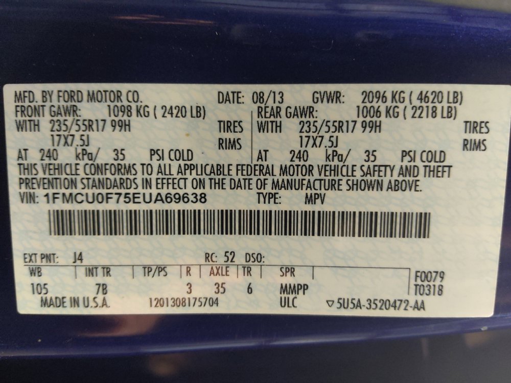 Used 2014 Ford Escape S FWD image 33