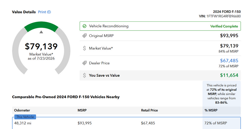 Used 2024 Ford F150 Raptor AWD/4WD image 9