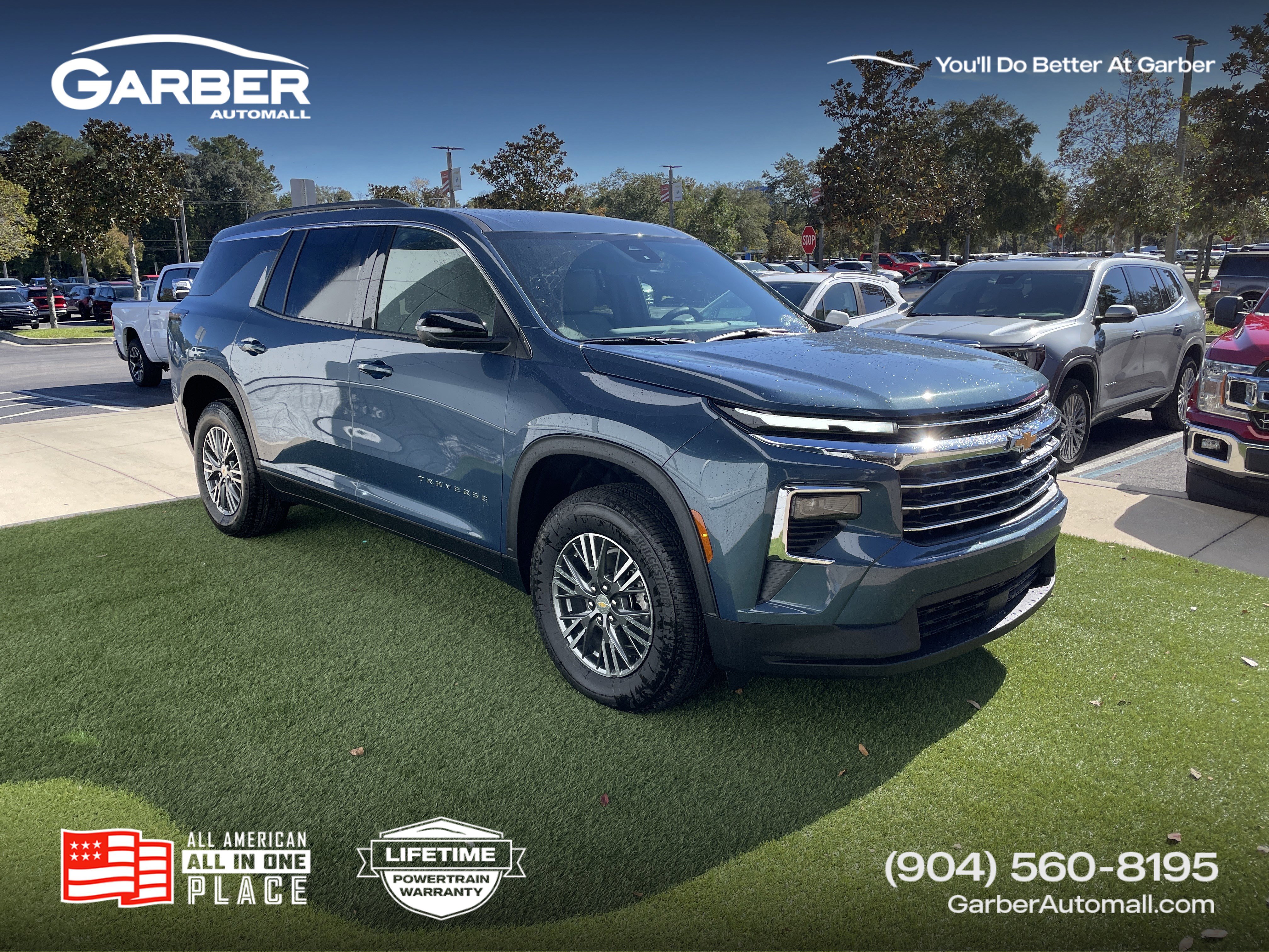 New 2026 Chevrolet Traverse LT w/ LPO, Floor Liner Package