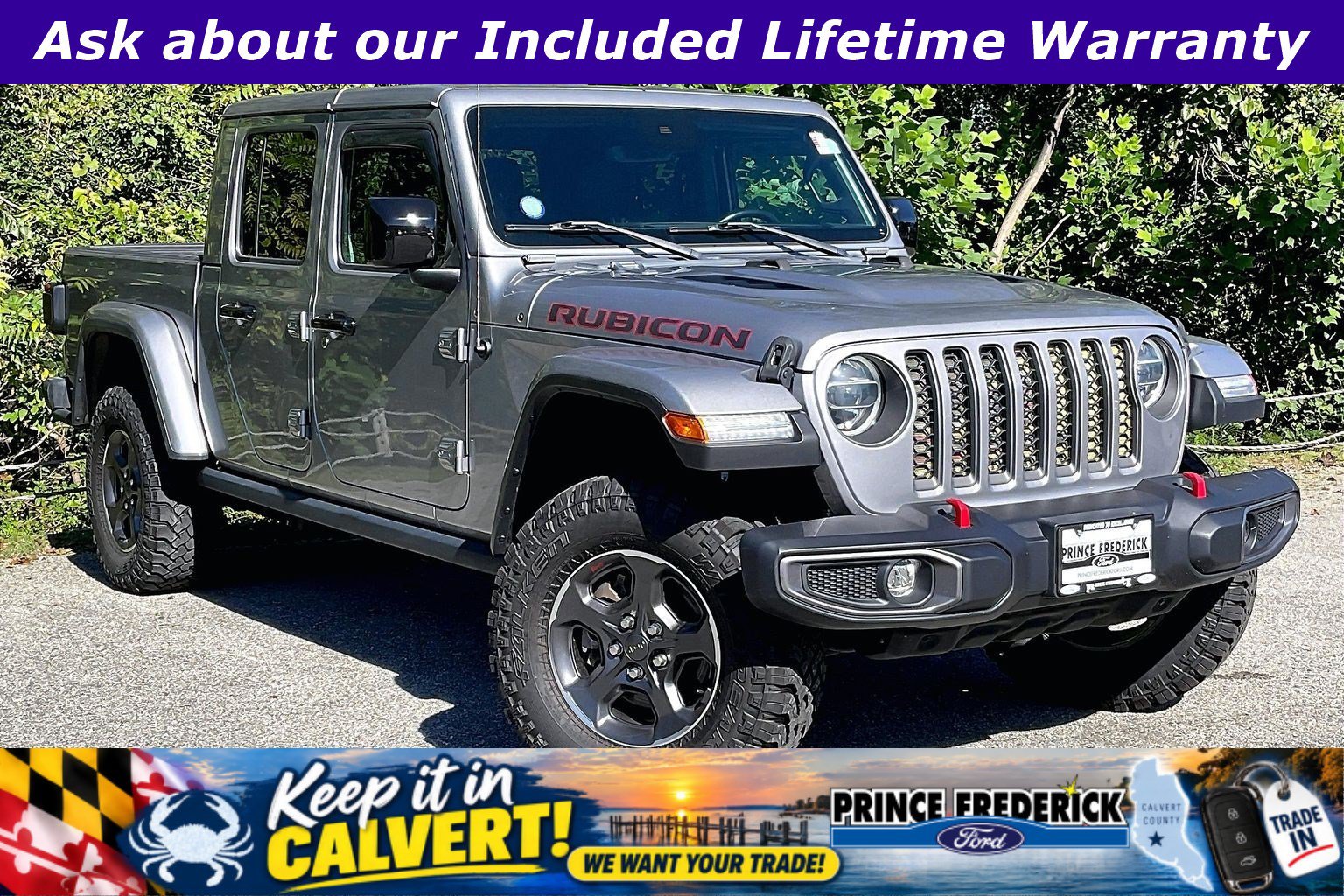 Used 2020 Jeep Gladiator Rubicon AWD/4WD image 1