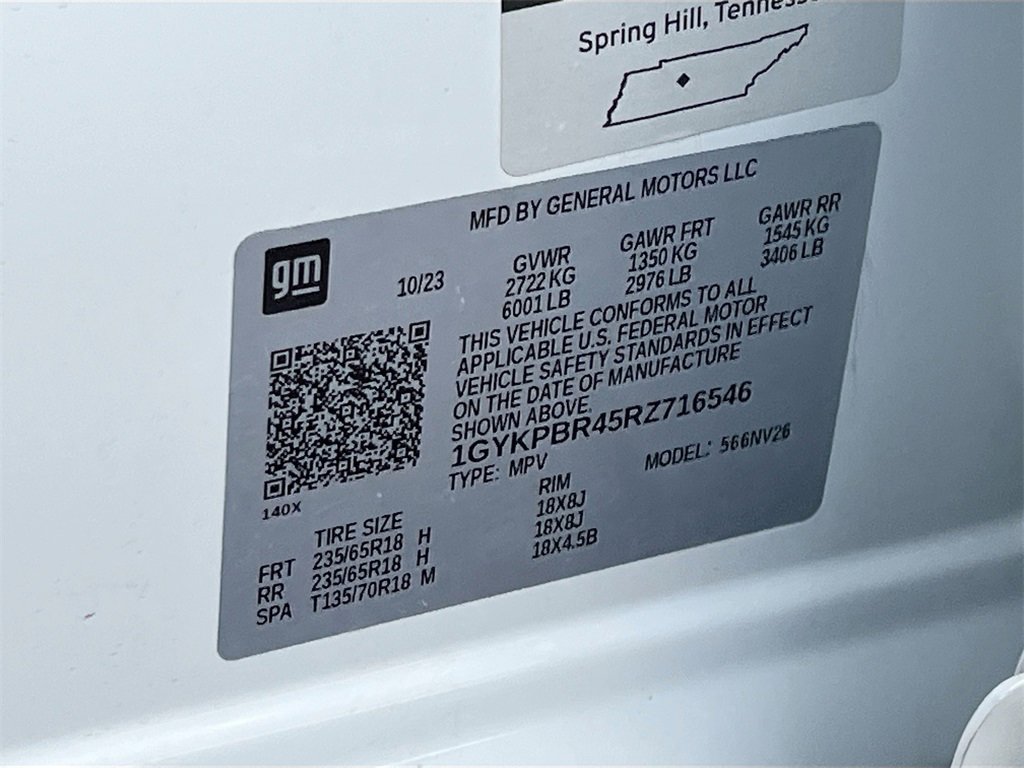 Certified 2024 Cadillac XT6 Luxury w/ LPO, Floor Liner Package image 32