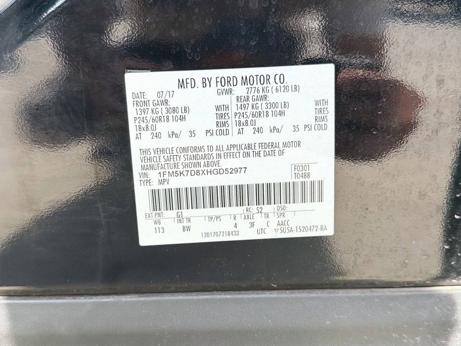 Used 2017 Ford Explorer XLT w/ Equipment Group 202A FWD image 23