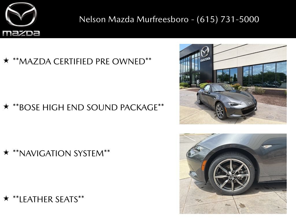 Certified 2023 MAZDA MX-5 Miata Grand Touring RWD image 25