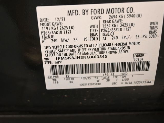 Used 2022 Ford Explorer Timberline image 30