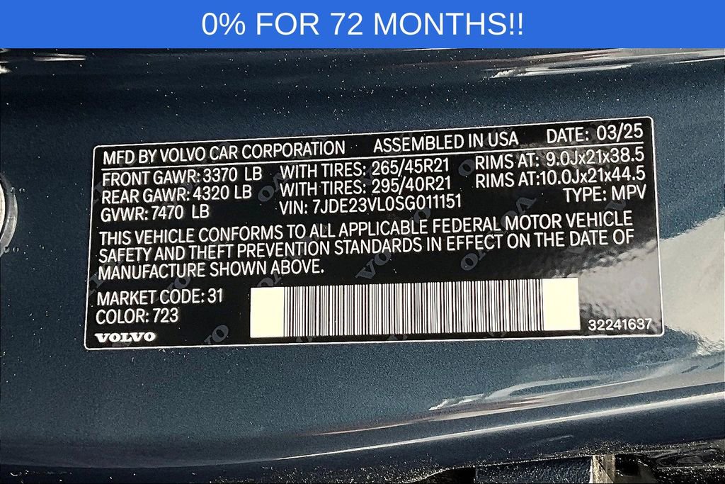 New 2025 Volvo EX90 Ultra image 21