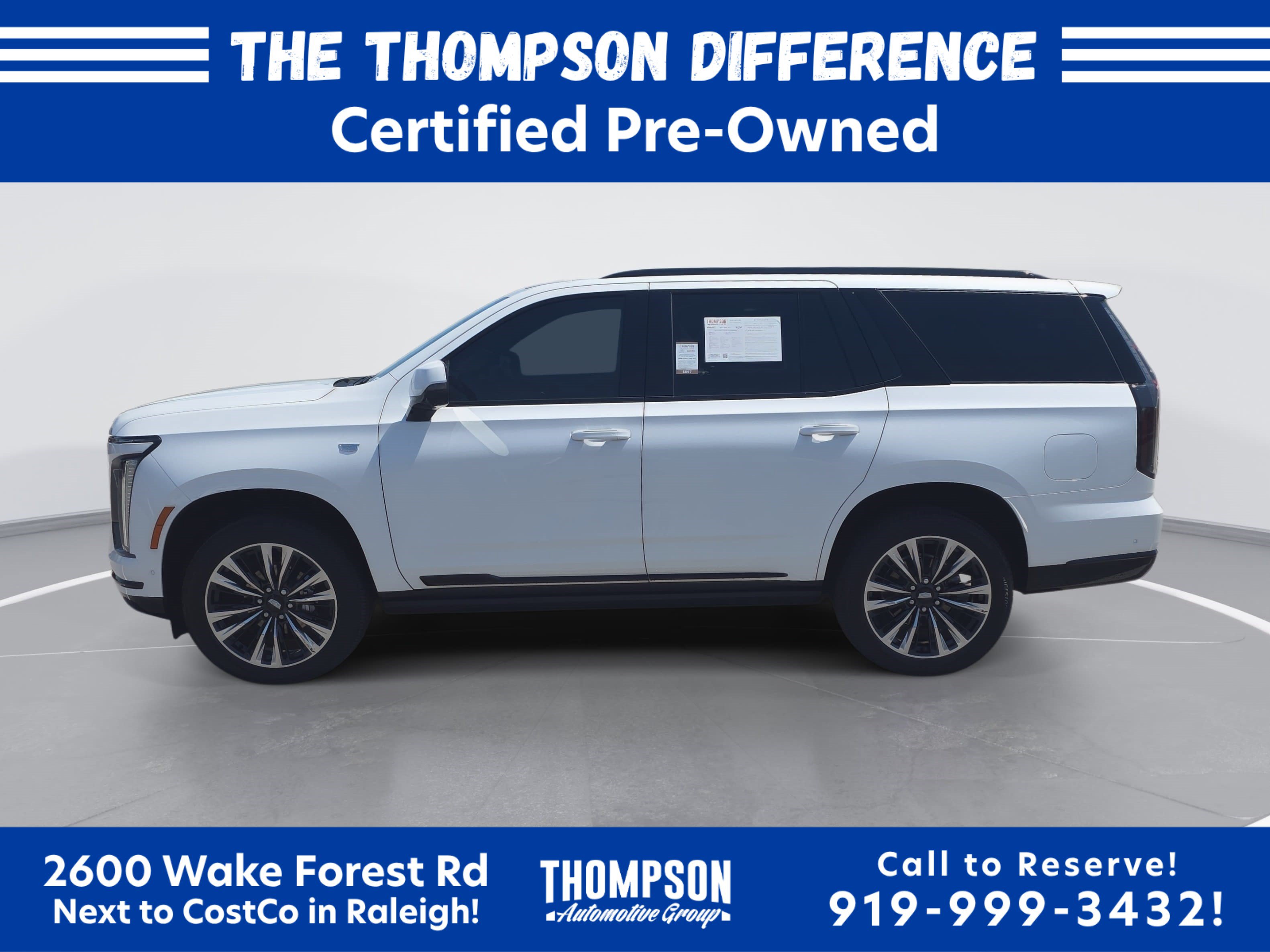 Used 2025 Cadillac Escalade Sport Platinum w/ LPO, Floor Liner Package AWD/4WD image 6