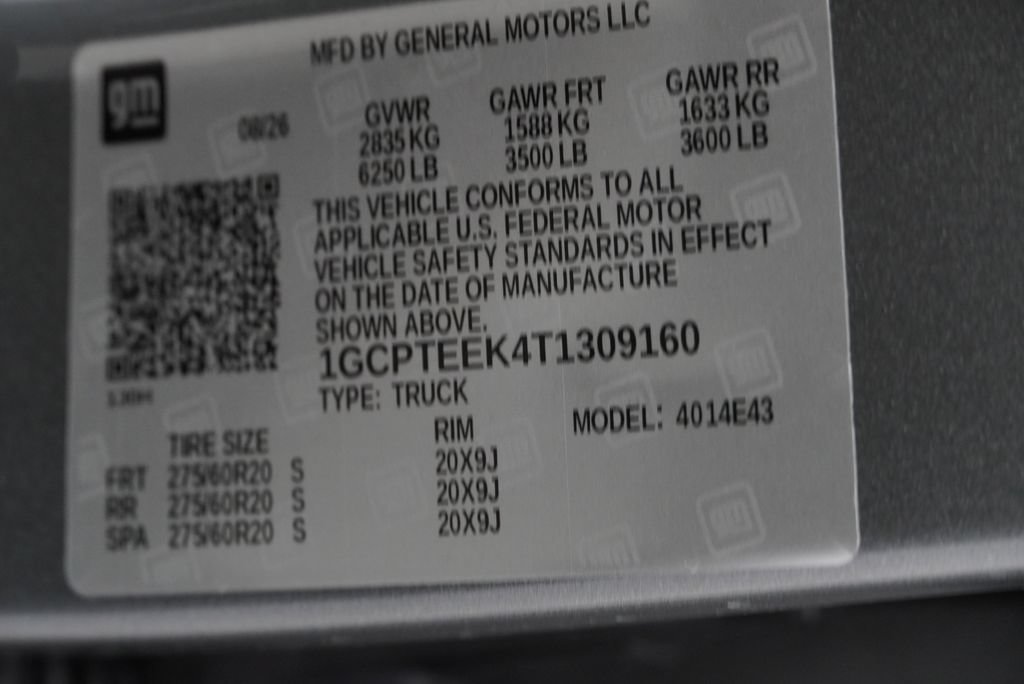 New 2026 Chevrolet Colorado Trail Boss AWD/4WD image 42