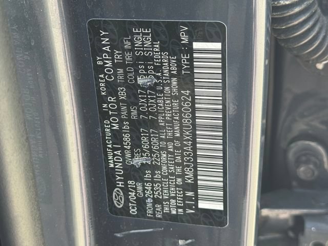 Used 2019 Hyundai Tucson Value w/ Cargo Package FWD image 30