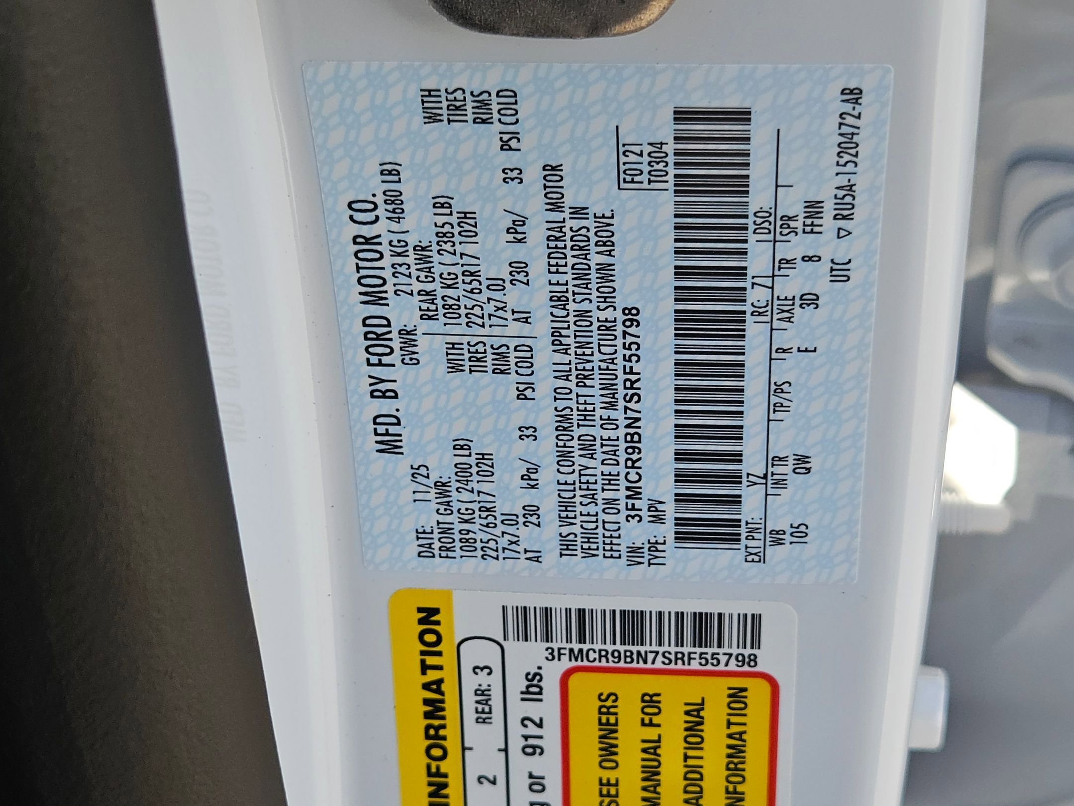 New 2025 Ford Bronco Sport Big Bend image 14