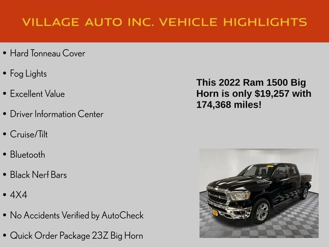 Used 2022 RAM 1500 Big Horn AWD/4WD image 14