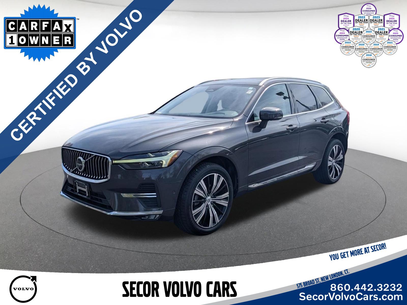 Certified 2023 Volvo XC60 B5 Plus w/ Climate Package