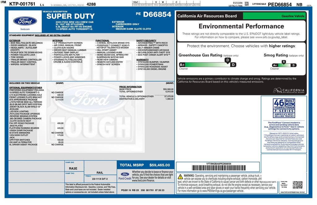 Used 2023 Ford F250 XL w/ STX Appearance Package AWD/4WD image 3