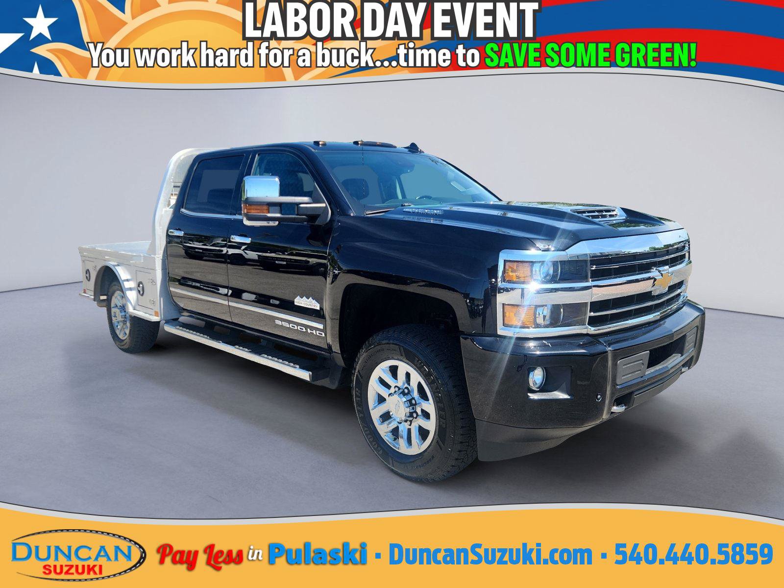 Used 2018 Chevrolet Silverado 3500 High Country w/ Duramax Plus Package