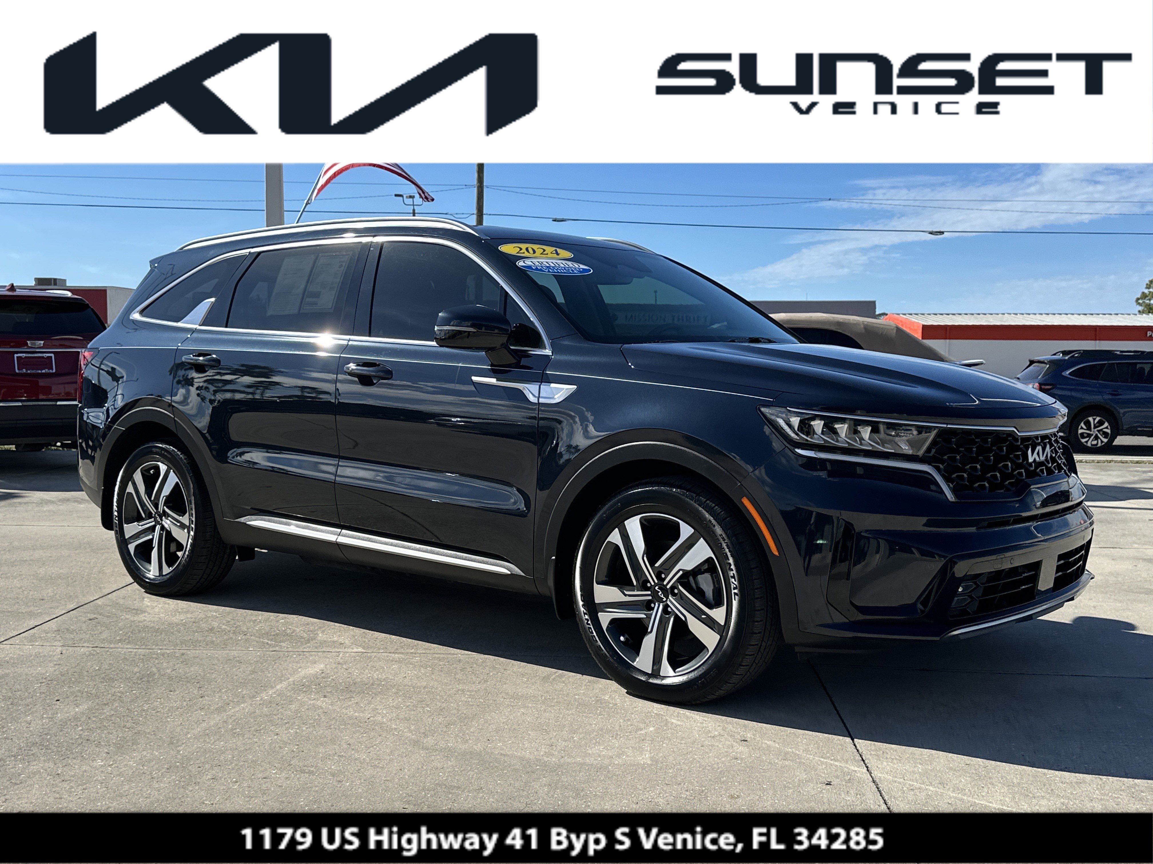Certified 2024 Kia Sorento EX