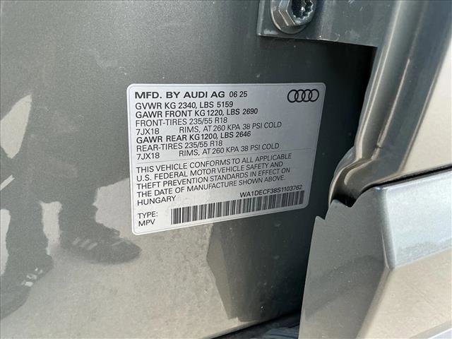 Certified 2025 Audi Q3 2.0T Premium w/ Convenience Package image 15