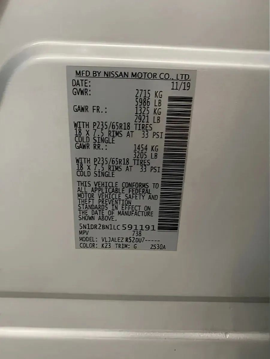 Used 2020 Nissan Pathfinder SV FWD image 20