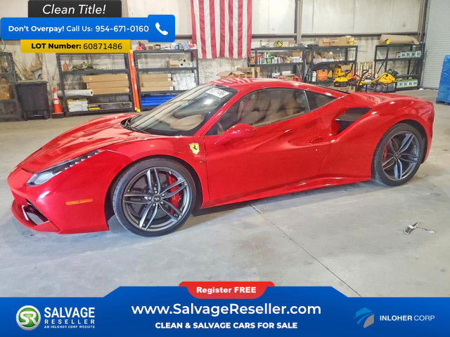 Used 2016 Ferrari 488 GTB