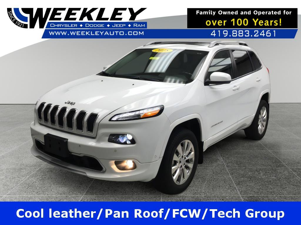 Used 2018 Jeep Cherokee Overland w/ Technology Group