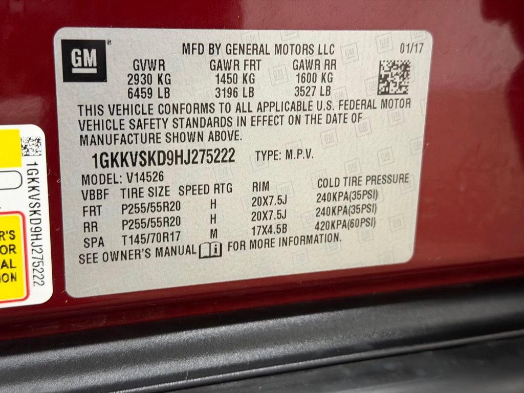 Used 2017 GMC Acadia Limited SLT image 31