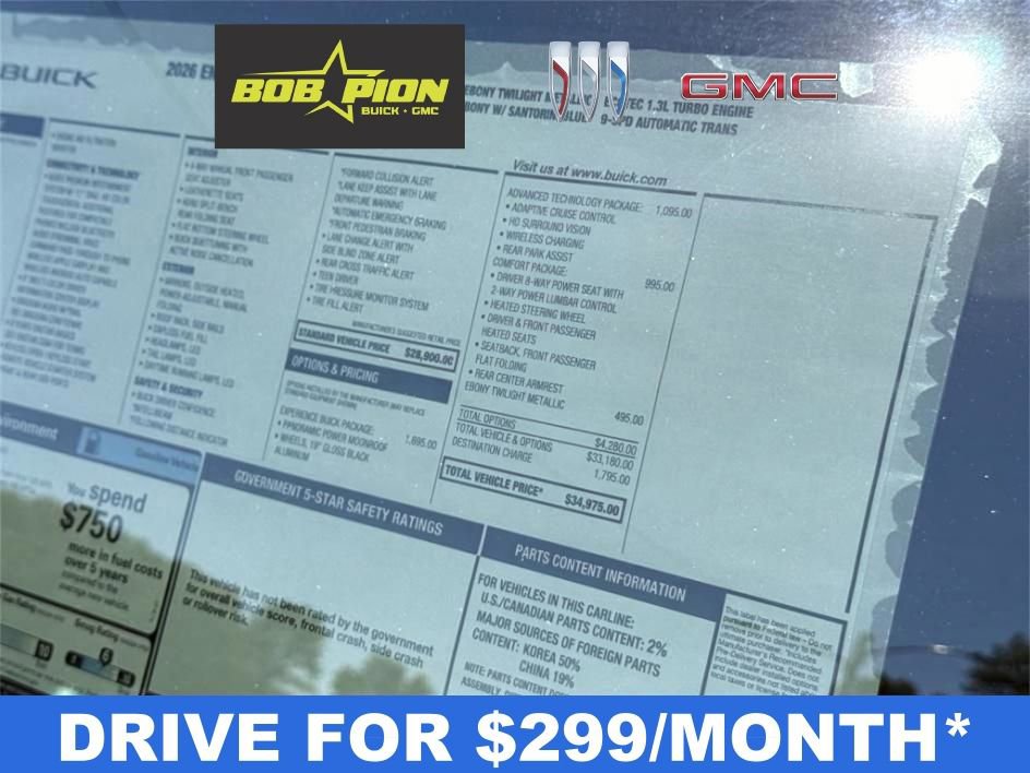 New 2026 Buick Encore GX Sport Touring w/ Advanced Technology Package image 4