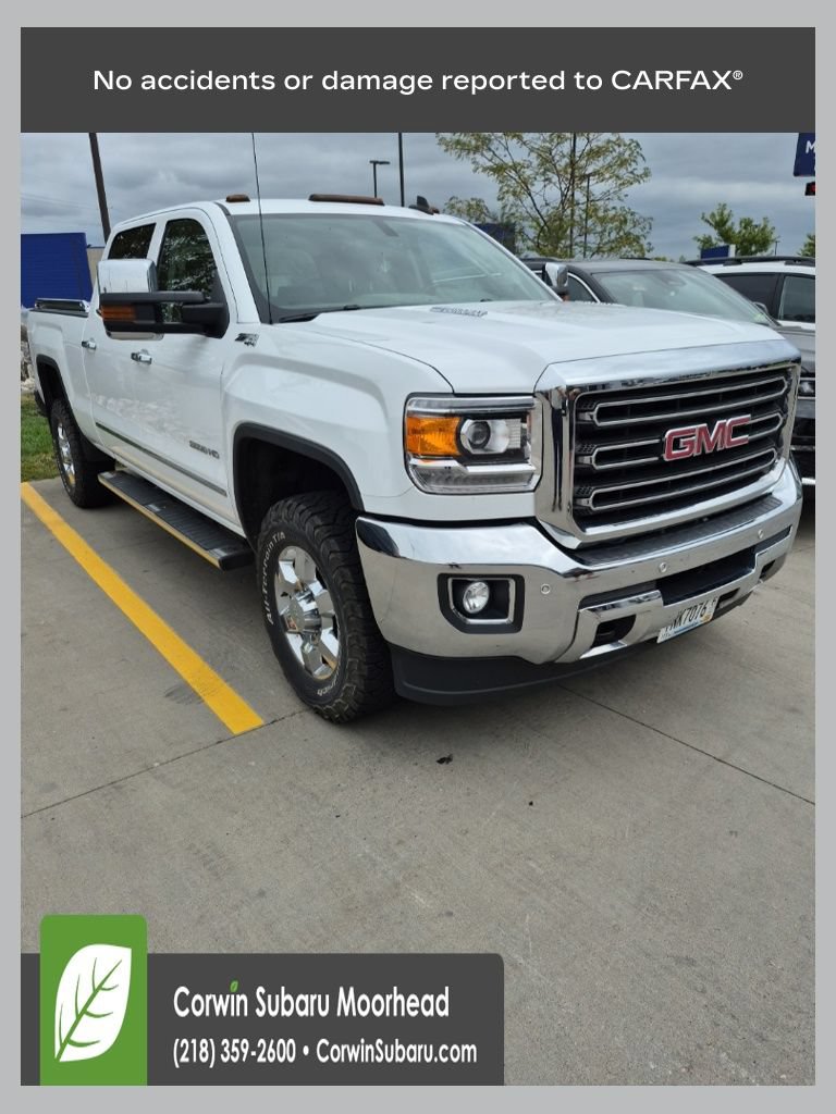 Used 2015 GMC Sierra 3500 SLT w/ Duramax Plus Package AWD/4WD image 1